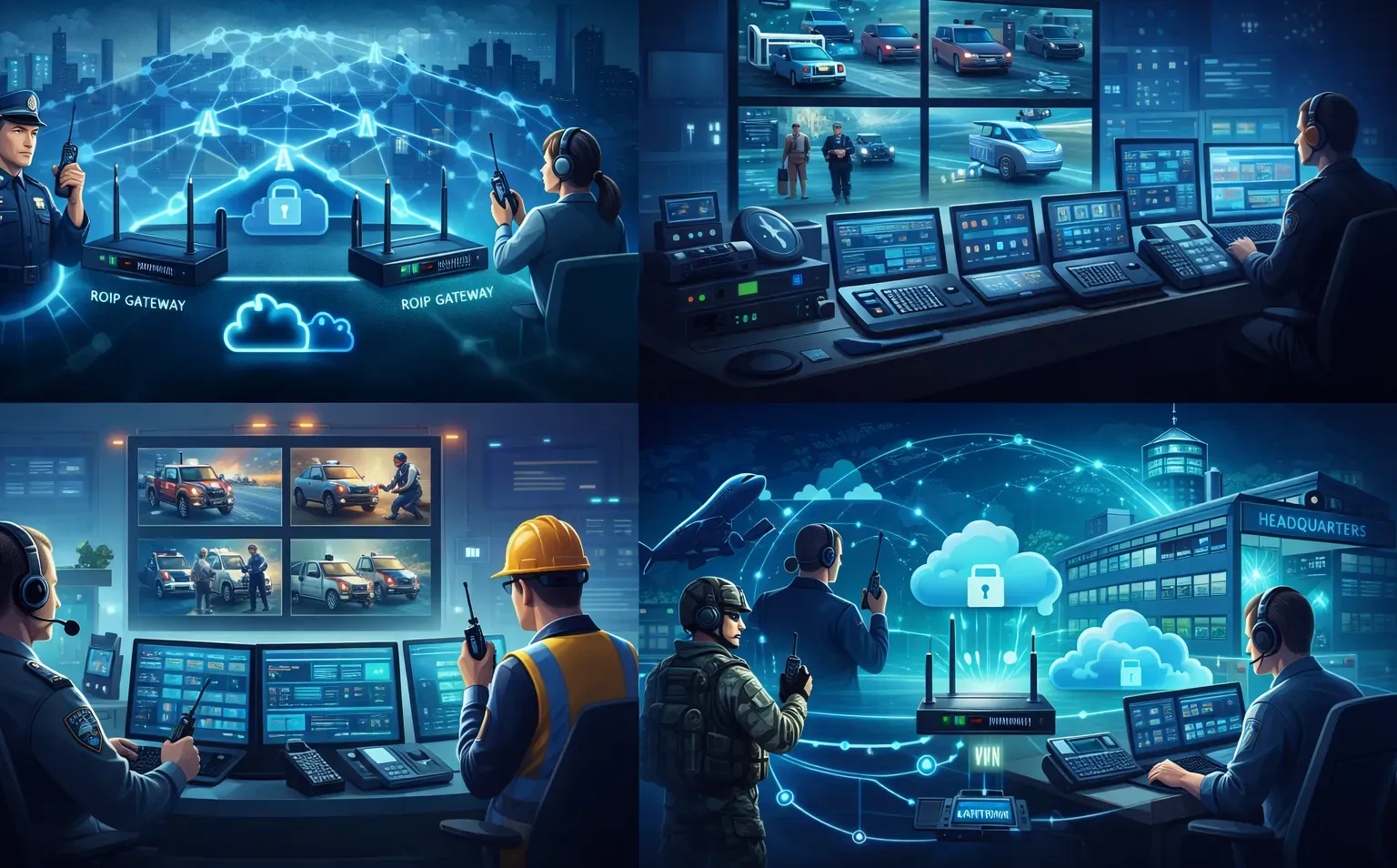 IP 无线对讲（RoIP）：贝克通信一站式通信解决方案