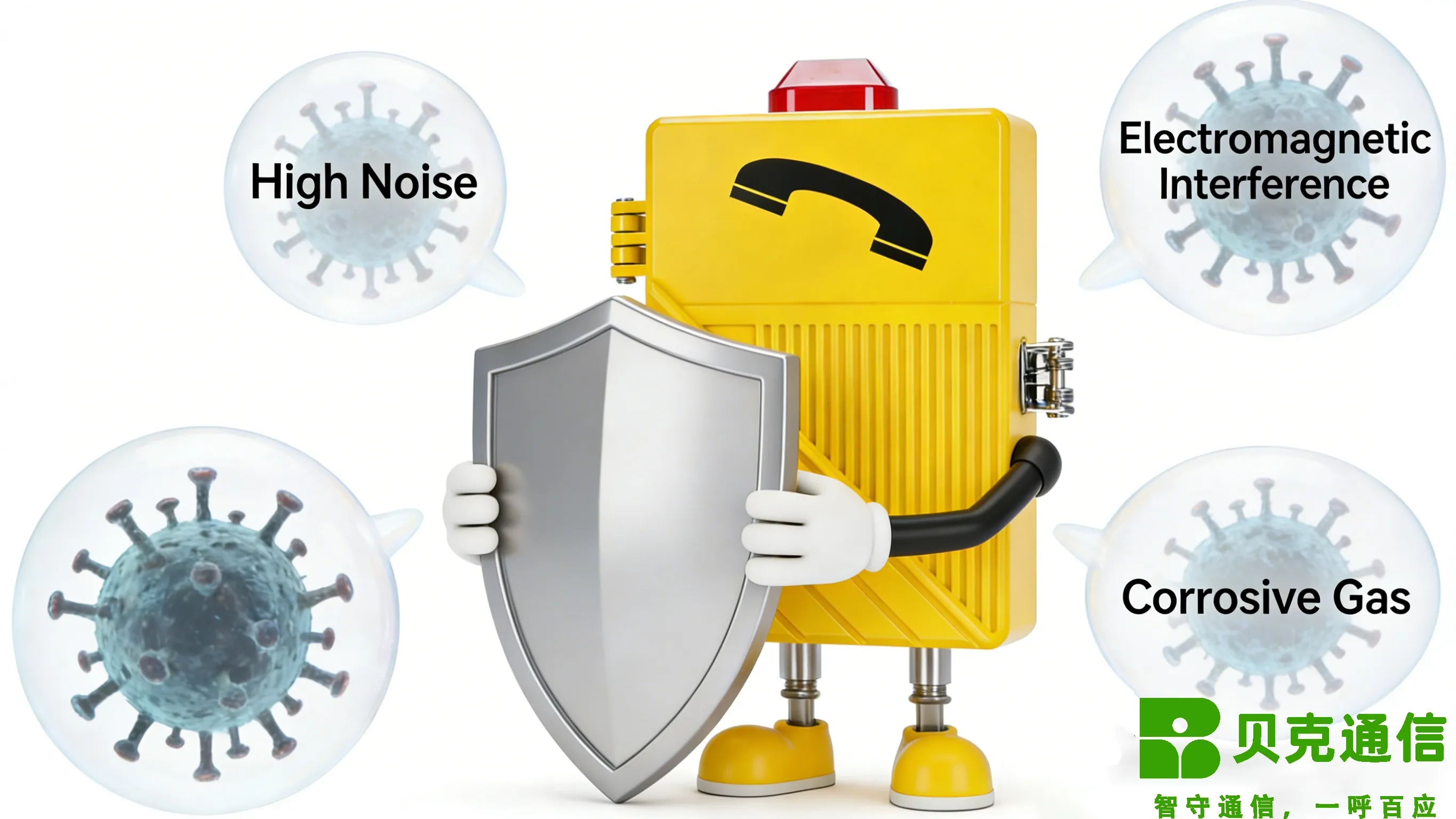 防爆广播站：贝克通信守护企业安全通信的“生命线”