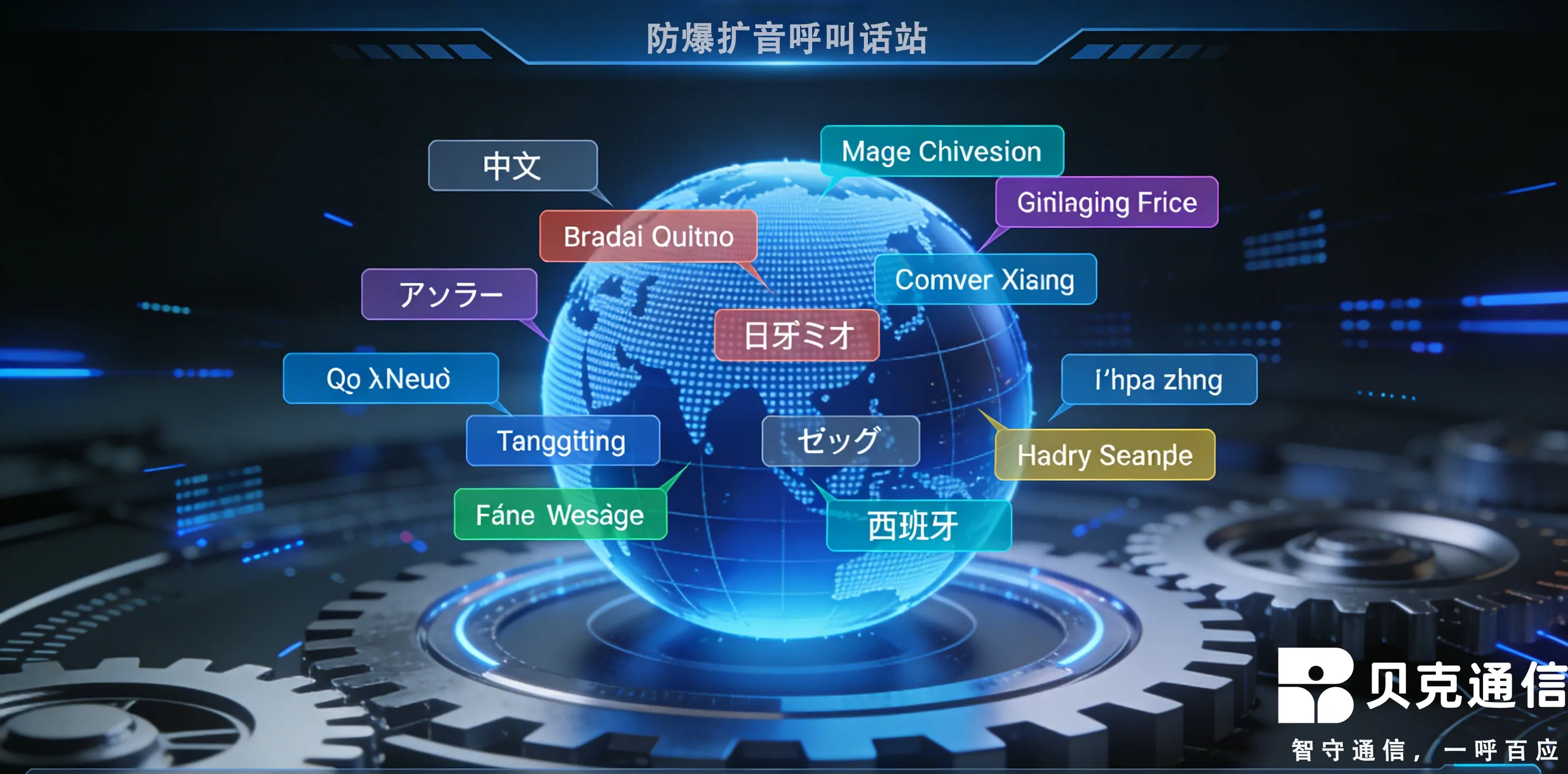 高危工业环境中防爆PA呼叫站的多语言支持与国际化部署