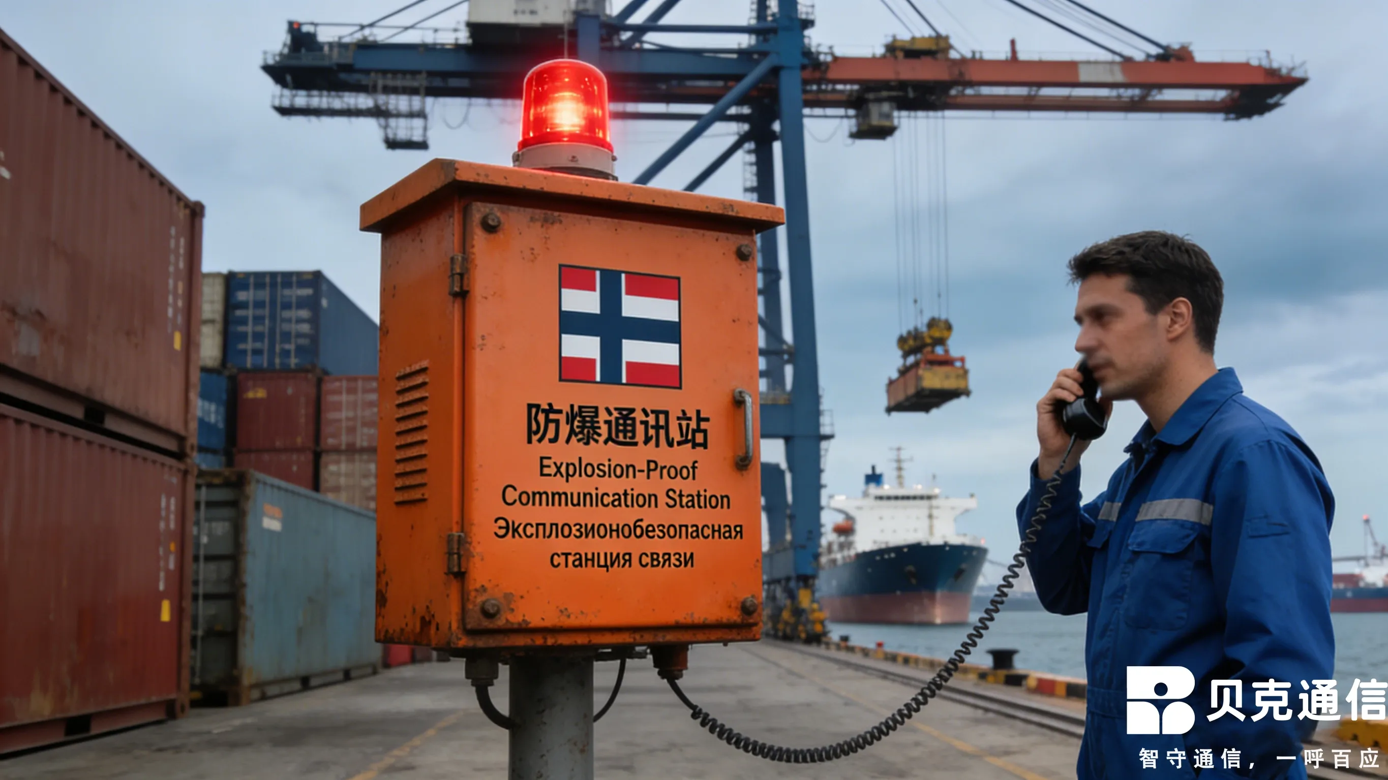 防爆扩音呼叫话站支持多国语言应用