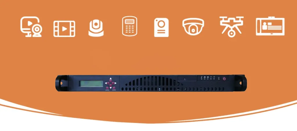 视频接入网关硬件架构图